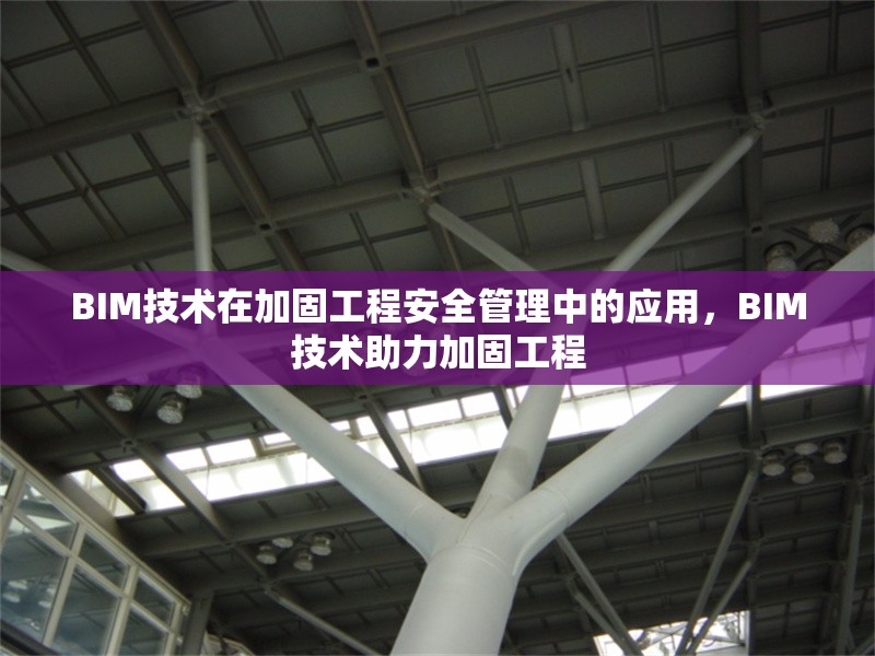 BIM技術在加固工程安全管理中的應用，BIM技術助力加固工程 行業新聞 第1張