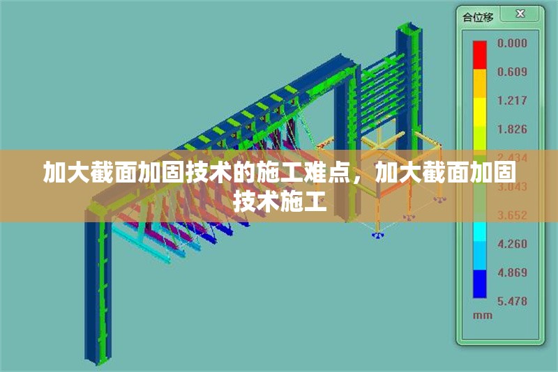 加大截面加固技術的施工難點，加大截面加固技術施工
