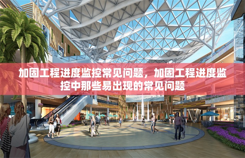 加固工程進度監(jiān)控常見問題，加固工程進度監(jiān)控中那些易出現(xiàn)的常見問題