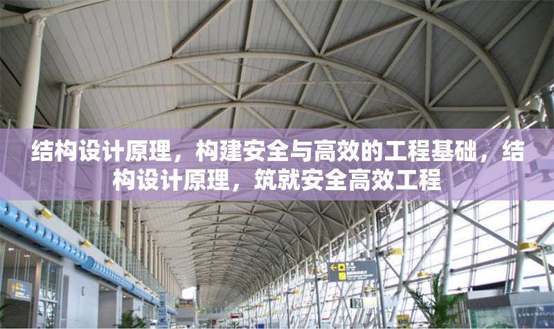 結構設計原理，構建安全與高效的工程基礎，結構設計原理，筑就安全高效工程