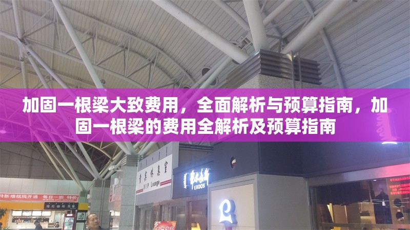 加固一根梁大致費用，全面解析與預算指南，加固一根梁的費用全解析及預算指南 行業新聞