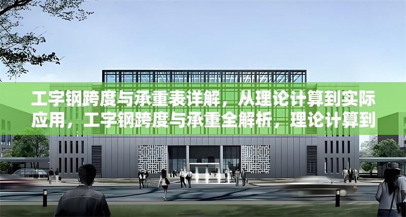 工字鋼跨度與承重表詳解，從理論計算到實際應用，工字鋼跨度與承重全解析，理論計算到實際應用 行業新聞